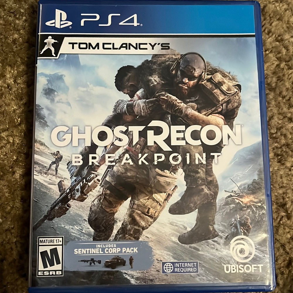 PS4 ghost recon breakpoint game